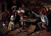 Argument over a Card Game, Jan Steen